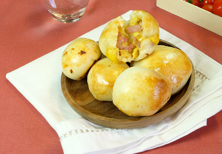 Apéro balls aux lardons et cheddar