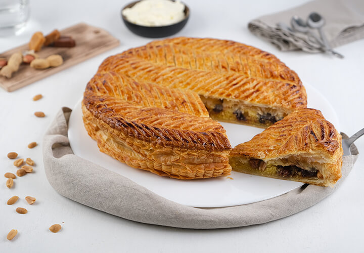 Galette des Rois Cacahuètes, Chocolat & Caramel