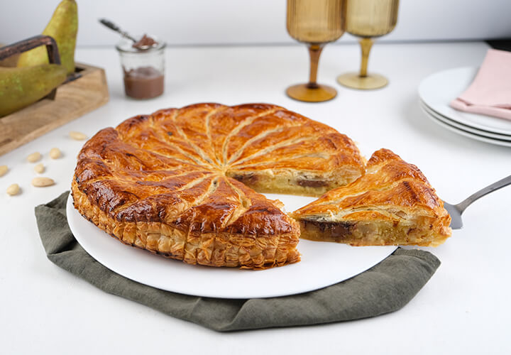 Galette des Rois Poire et Pâte à tartiner