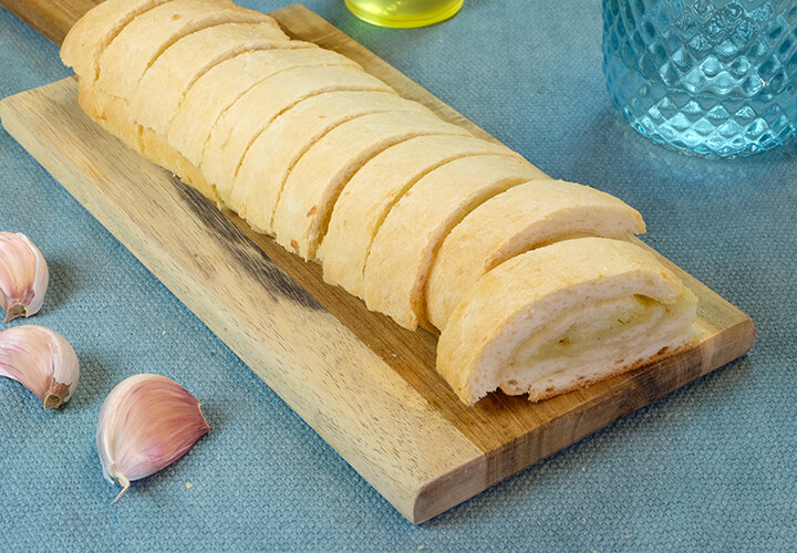 Pizza bread à l'ail