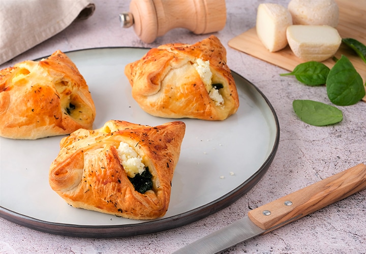 Friands épinards chèvre