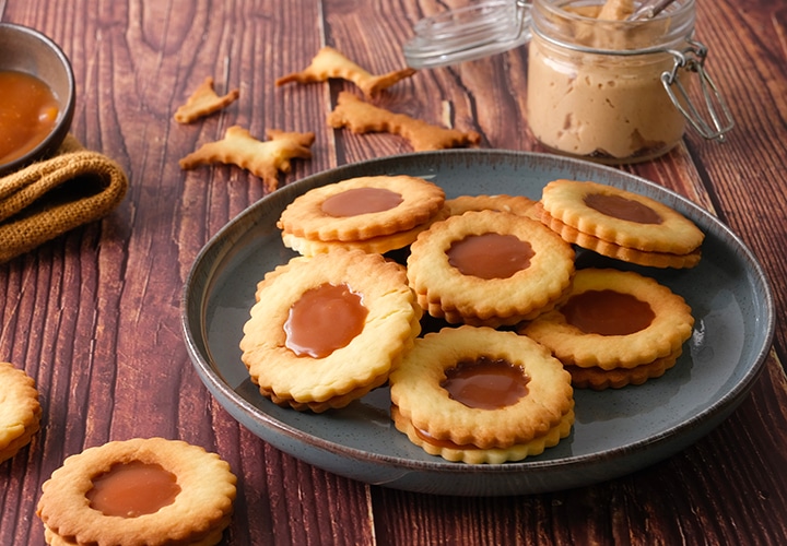 Sablés au caramel