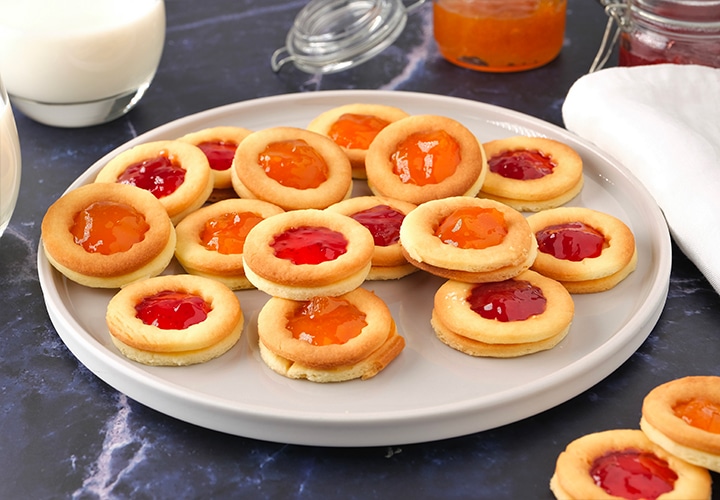 Sablés à la confiture