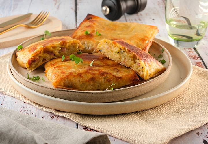 Brick lardons pomme de terre