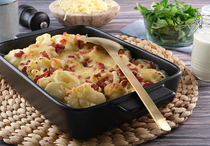 Gratin de chou-fleur aux Allumettes