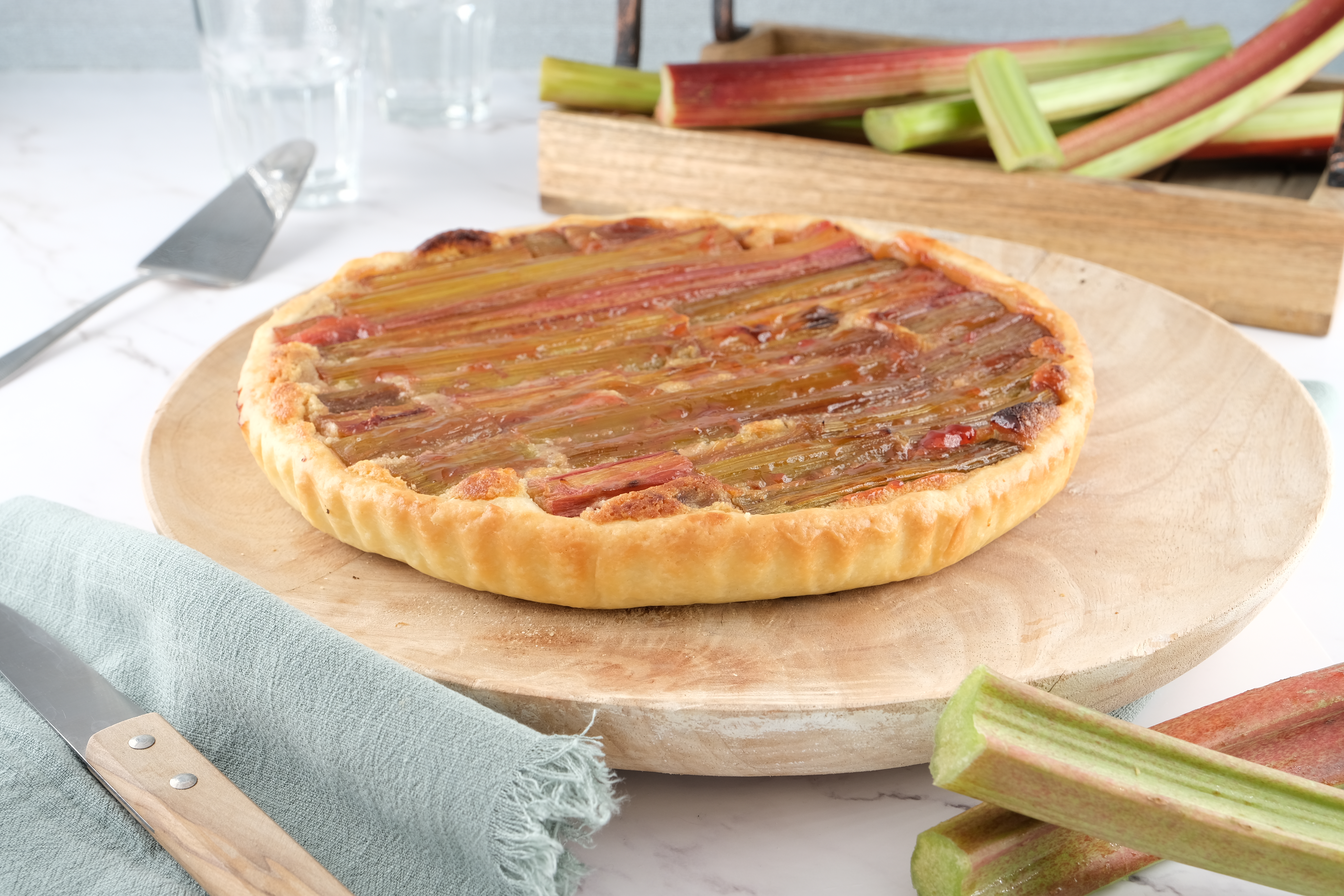 Tarte Rhubarbe