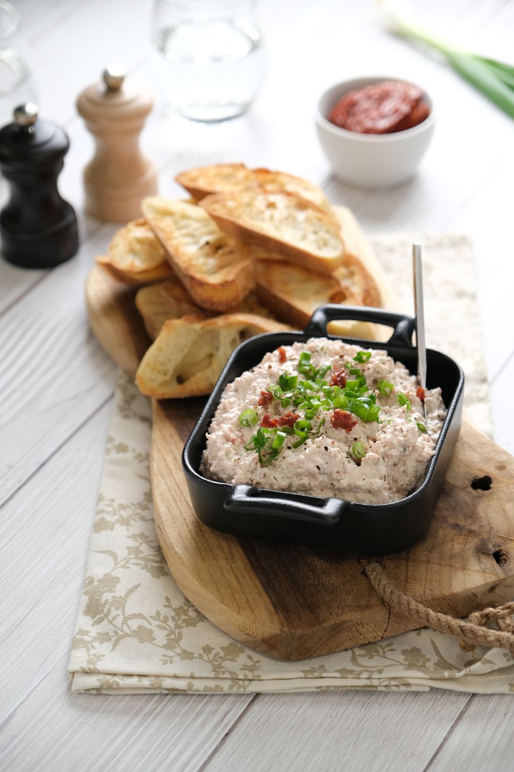 Rillettes de jambon au fromage frais