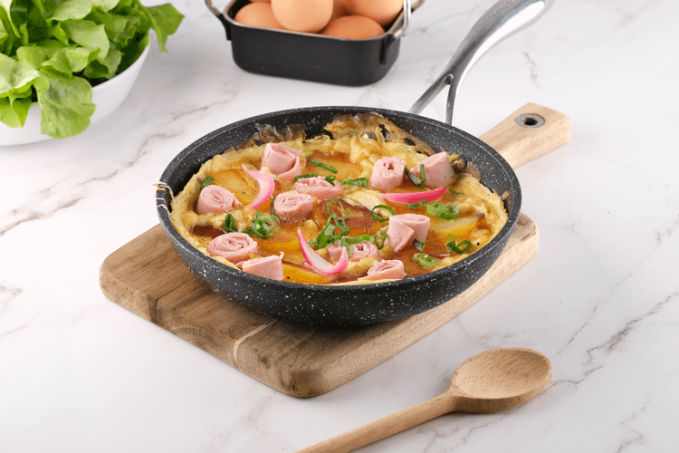 Omelette Pomme de Terre Jambon