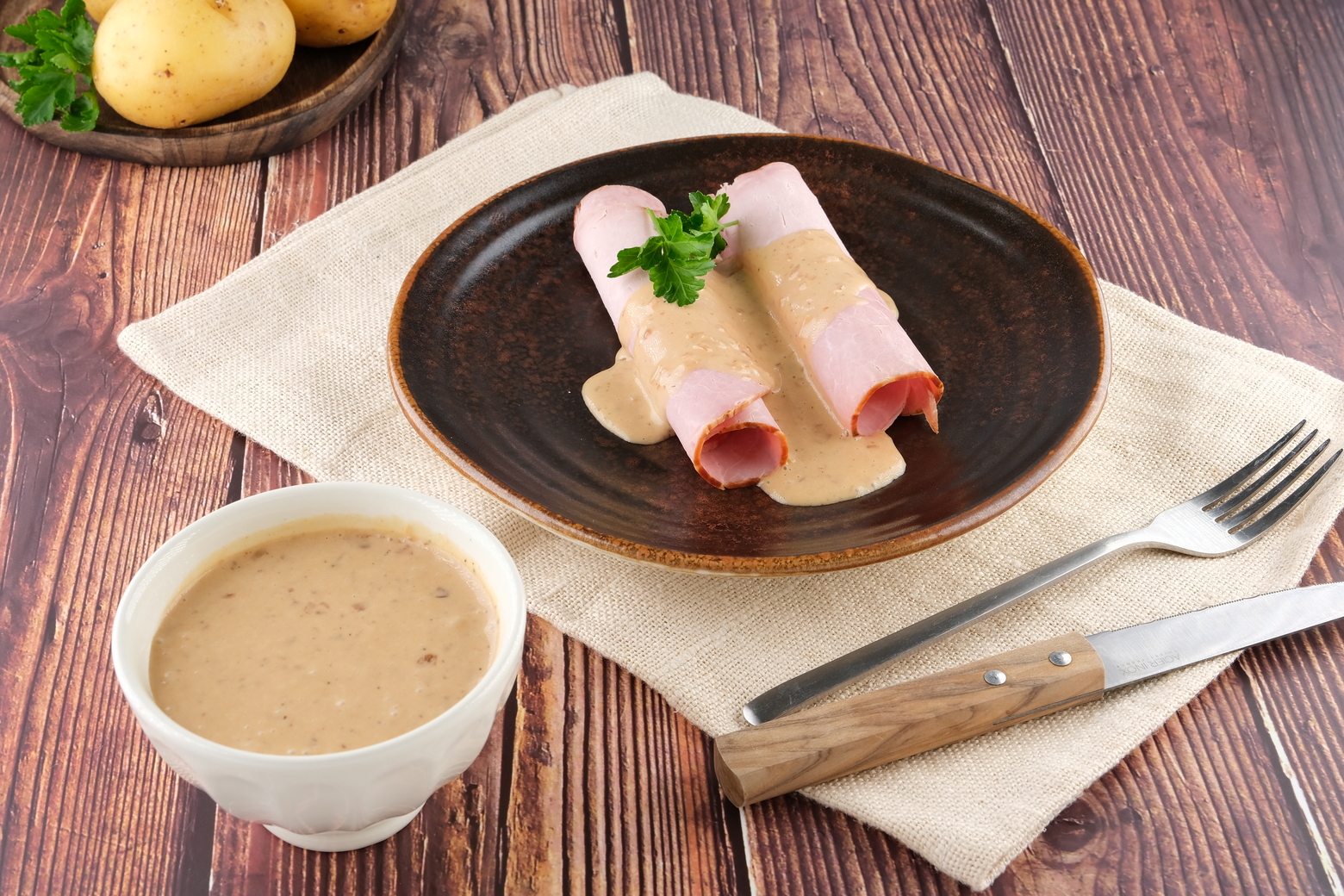 Sauce Madère au Jambon