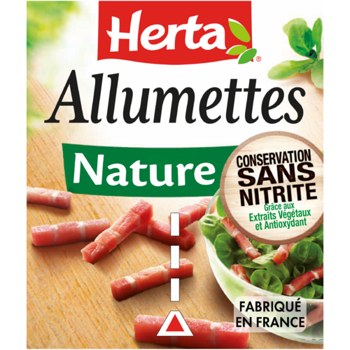 Allumettes Nature Conservation Sans Nitrite 2x75g