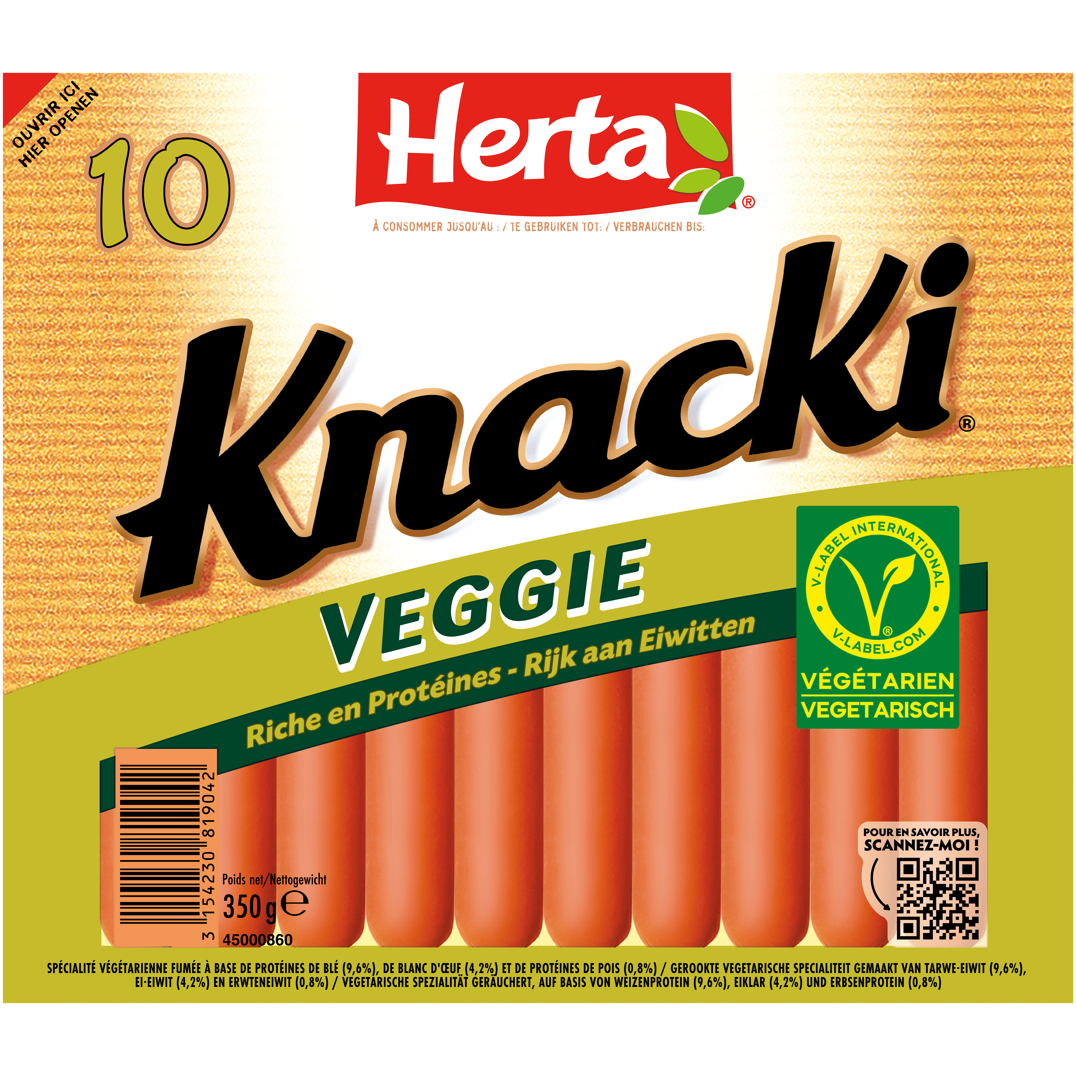 Knacki Veggie x10