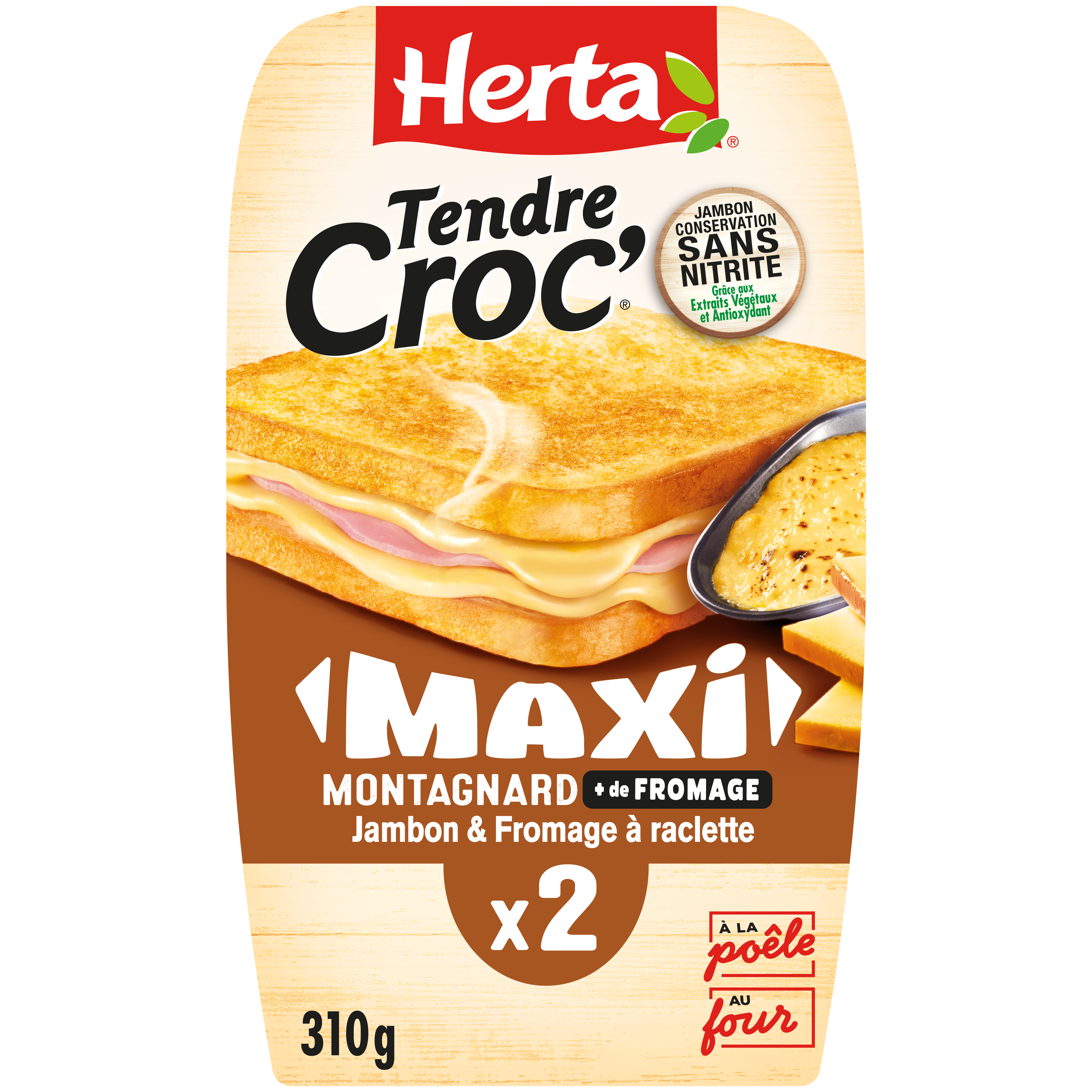 TENDRE CROC Maxi Montagnard x2 310G