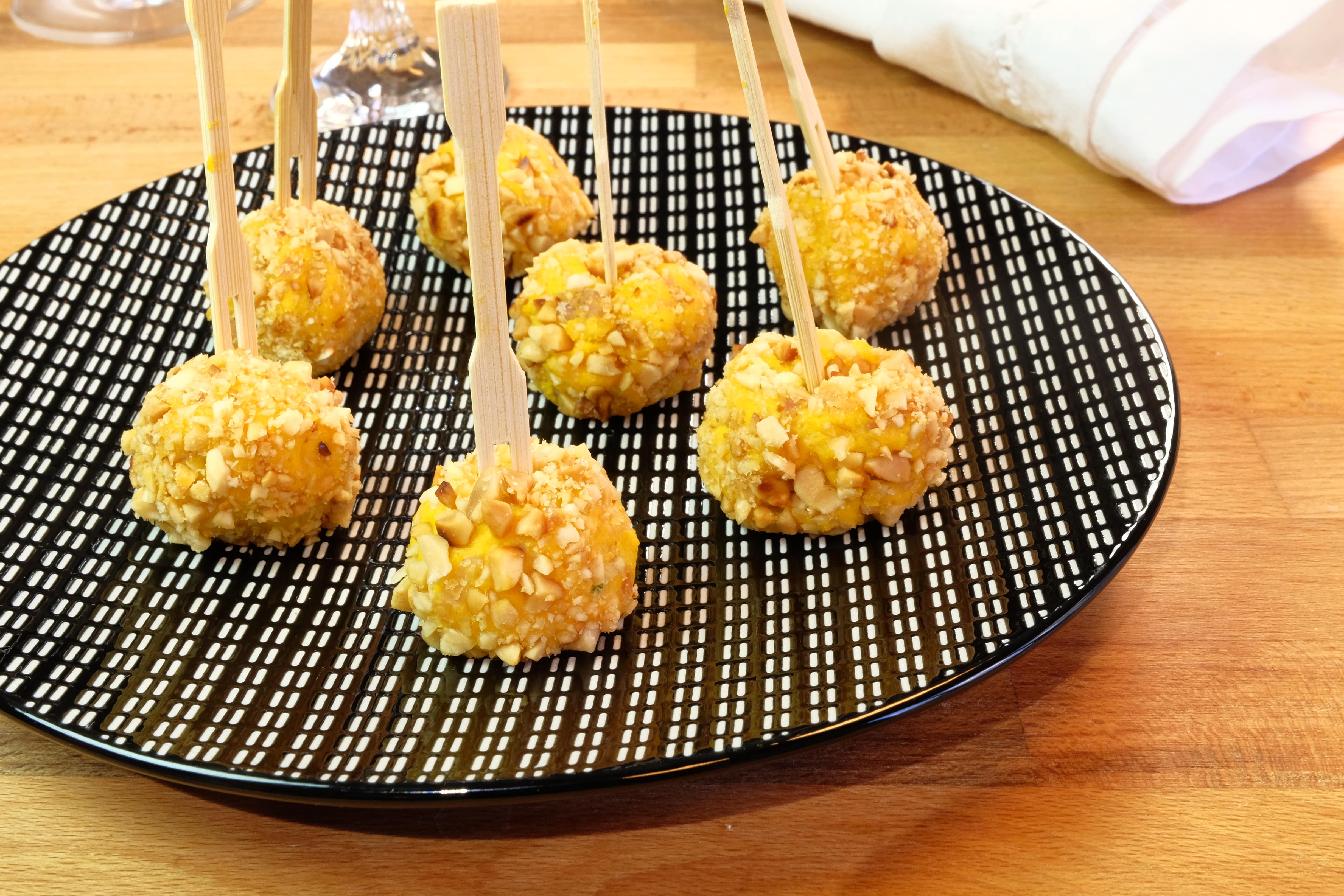 Pop Cake au potimarron et Allumettes