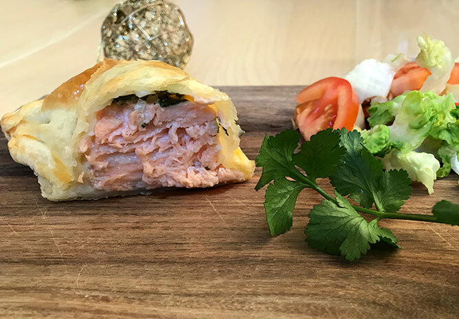 Pavé de saumon en croûte-image