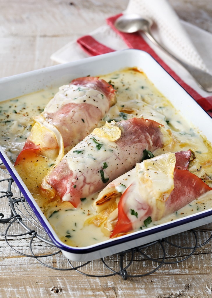 Endives au jambon et reblochon