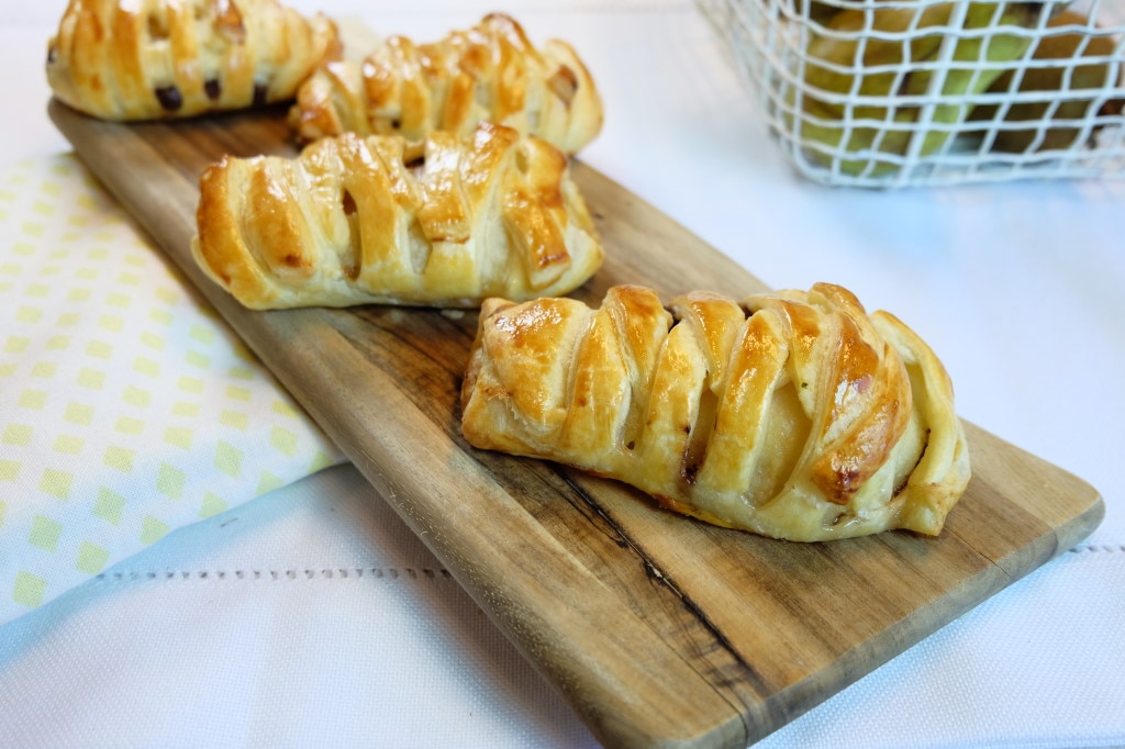 Feuilletés poire chocolat