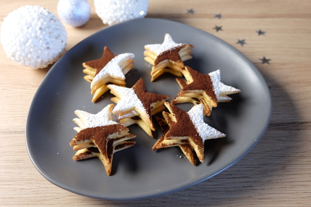 Sablés étoiles duo choco