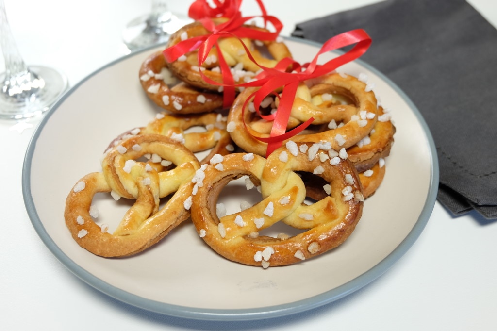 Sablés façon bretzel