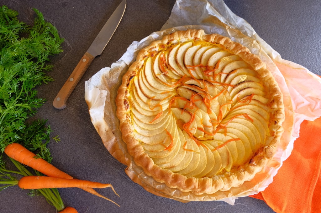 Tarte carotte pomme
