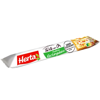 HERTA TARTE EN OR Pâte Feuilletée Rectangulaire 230g