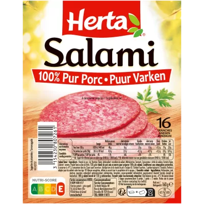  HERTA Salami 16 Tranche 160g