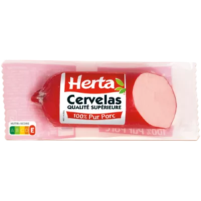 HERTA Cervelas Saucisson Porc - 200g
