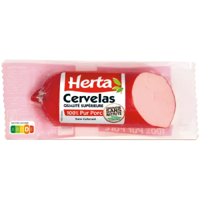 HERTA Cervelas Saucisson Porc CSN - 200g