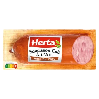 Saucisson L Ail 300g Herta Saucisson L Ail 300g Herta