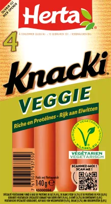 Knacki veggie X4