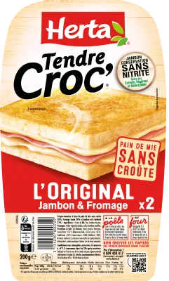 Tendre Croc' L'original Sans Croûte x2