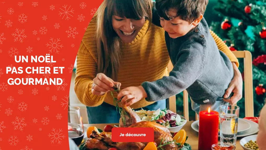 Un Noël pas cher et gourmand