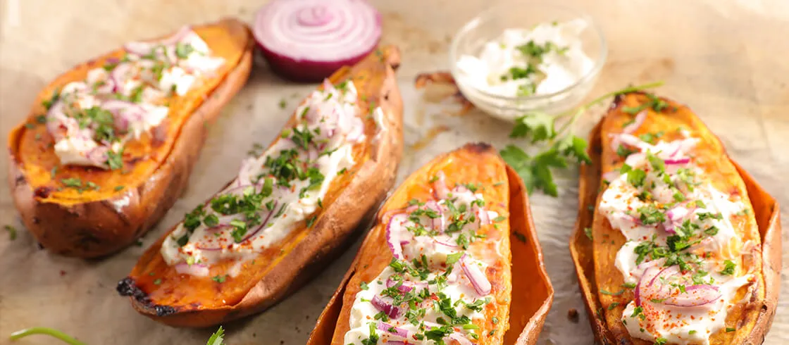 Recettes simples et rapides pour cuisiner la patate douce | Herta
