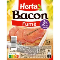 Bacon Fumé 15 Tranches 150g