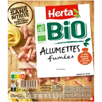 HERTA BIO Allumettes Fumées Conserv. Sans Nitrite -120g