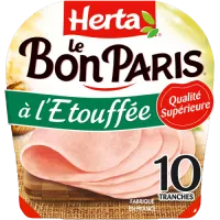 HERTA LE BON PARIS Jambon à l'étouffée x10 -425g