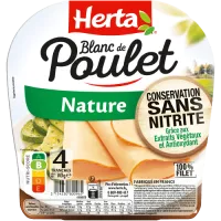 Blanc de poulet nature CSN x4