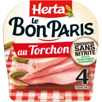 Le Bon Paris Torchon Conservation Sans Nitrite 4T
