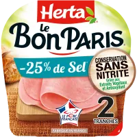 Le Bon Paris Conservation sans nitrites sel réduit 2T