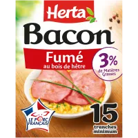 Bacon fumé 15T