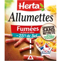 Allumettes Fumées Conservation Sans Nitrite Sel Réduit