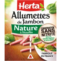 Allumettes de Jambon Conservation Sans Nitrite - 2x75g
