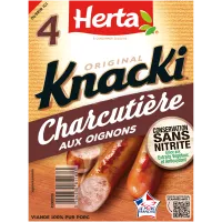 Knacki Charcutière aux Oignons
