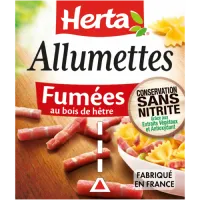 Allumettes Fumées Conservation Sans Nitrite 2x75g