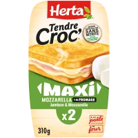 TENDRE CROC Maxi Mozzarella x2 310G