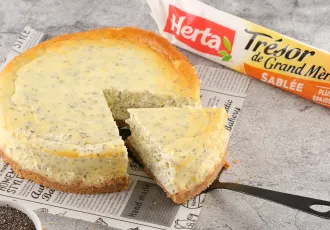 Cheesecake aux graines de chia