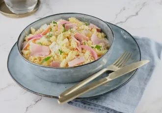 One Pot Pasta – Jambon & 4 Fromages