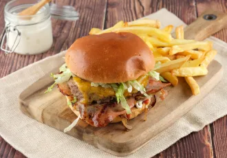 Burger Bacon Cheddar Oignon