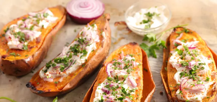 Recettes rapides avec des patates douces
