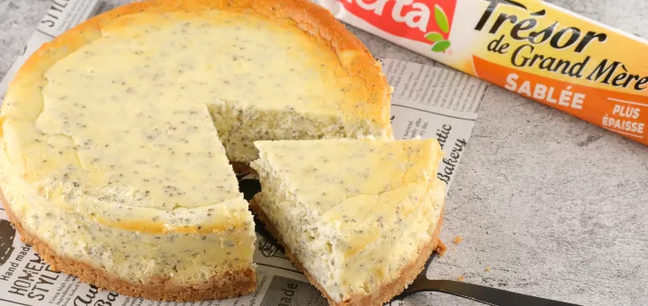 Cheesecake aux graines de chia