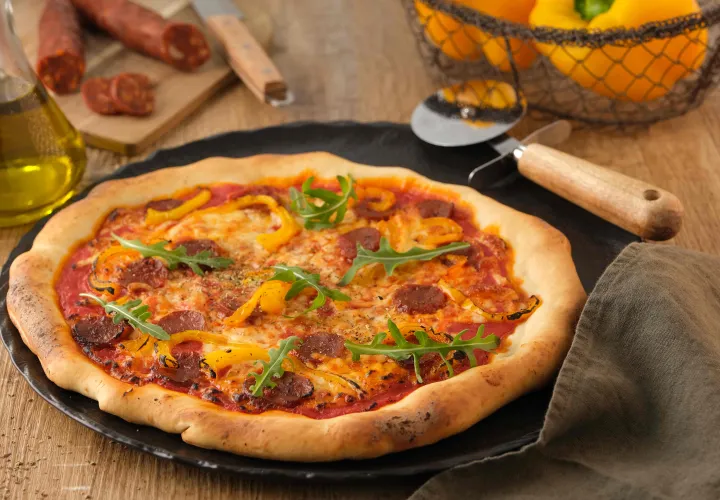 Recette Pizza Chorizo | Herta